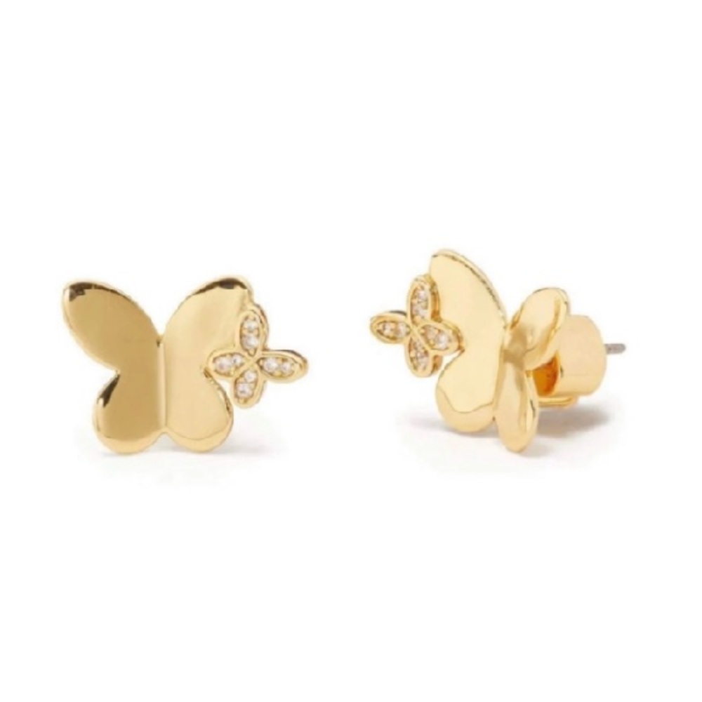 $58 Kate Spade ‘in a flutter’ butterfly stud earrings in gold